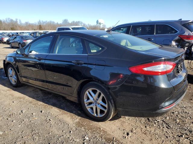 3FA6P0HR1DR165298 - 2013 FORD FUSION SE BLACK photo 2