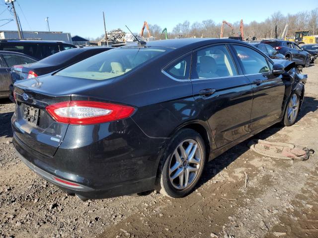 3FA6P0HR1DR165298 - 2013 FORD FUSION SE BLACK photo 3