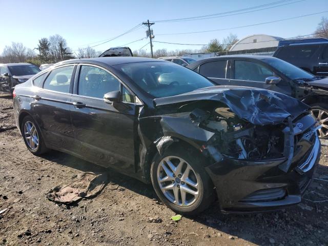 3FA6P0HR1DR165298 - 2013 FORD FUSION SE BLACK photo 4