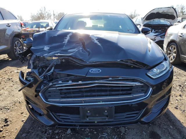 3FA6P0HR1DR165298 - 2013 FORD FUSION SE BLACK photo 5