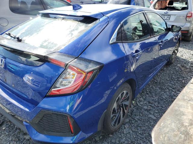 SHHFK7H38KU303283 - 2019 HONDA CIVIC LX ლურჯი ფოტო 3
