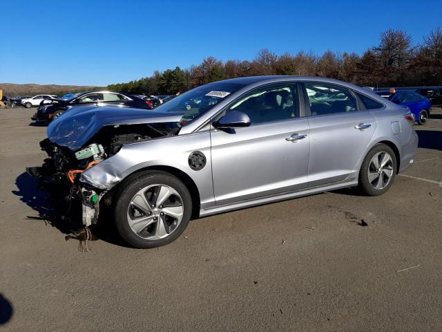 KMHE54L21HA045090 - 2017 HYUNDAI SONATA PLUG-IN HYBRID SILVER photo 1