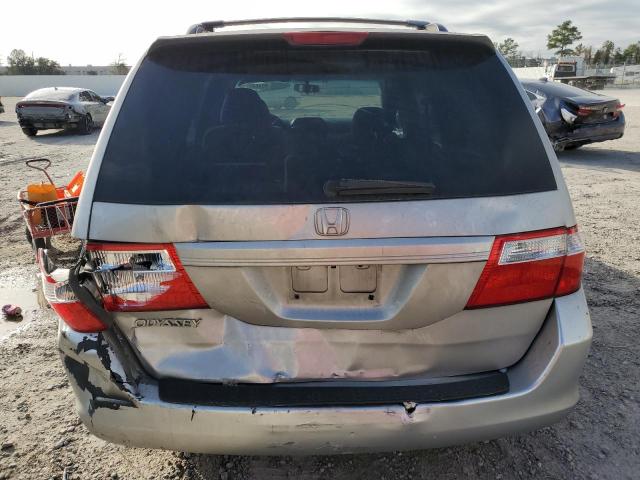 5FNRL38257B006345 - 2007 HONDA ODYSSEY LX SILVER photo 6