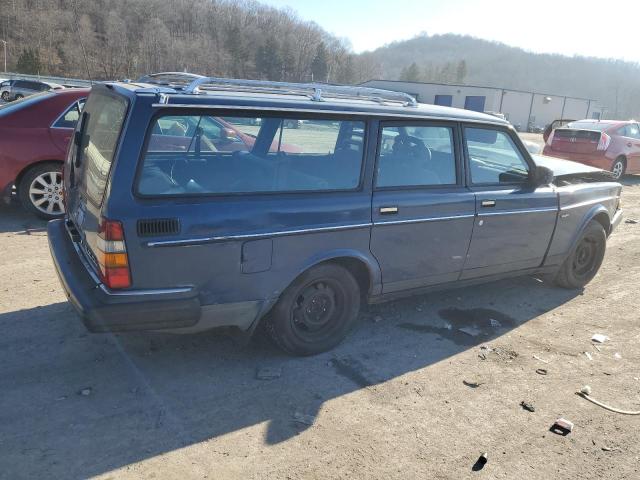 YV1AA8858L1867218 - 1990 VOLVO 240 BASE BLUE photo 3