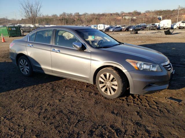 1HGCP3F89CA015247 - 2012 HONDA ACCORD EXL GRAY photo 4