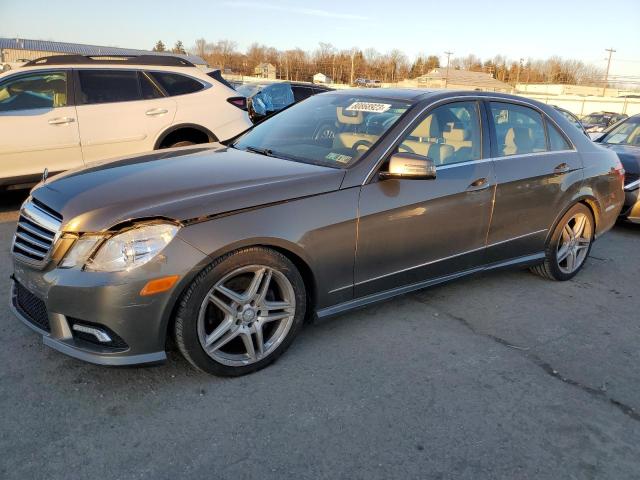 WDDHF8HB9BA466776 - 2011 MERCEDES-BENZ E 350 4MATIC BROWN photo 1