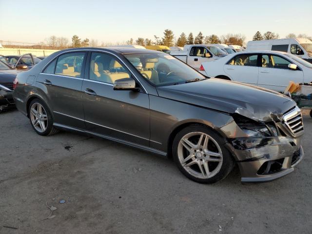 WDDHF8HB9BA466776 - 2011 MERCEDES-BENZ E 350 4MATIC BROWN photo 4