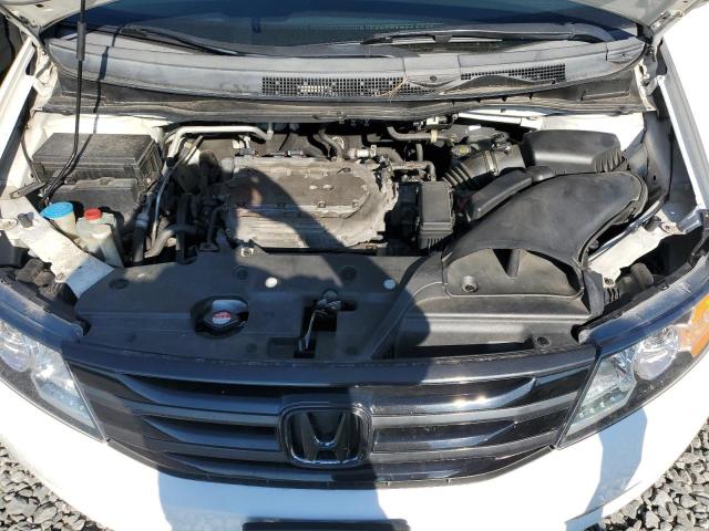 5FNRL5H65CB021209 - 2012 HONDA ODYSSEY EXL თეთრი ფოტო 12