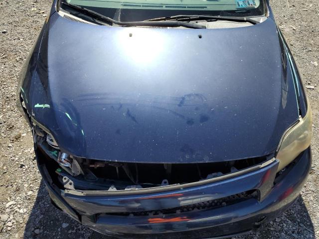 JTKDE167080234625 - 2008 TOYOTA SCION TC BLUE photo 11
