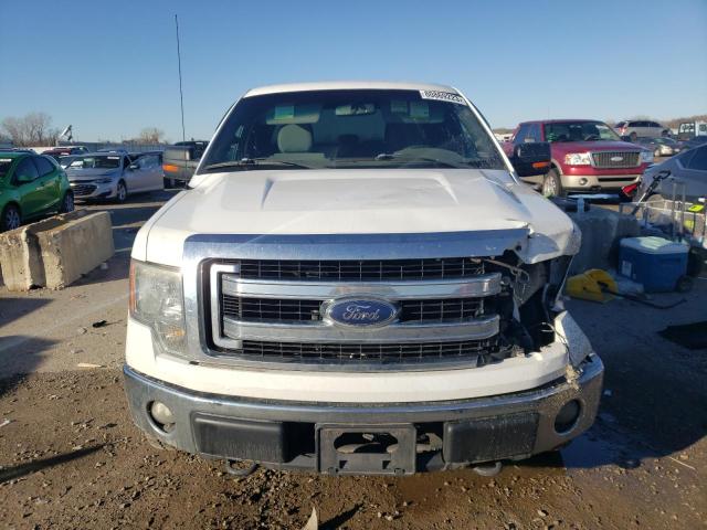 1FTFX1EF9DKF67892 - 2013 FORD F150 SUPER CAB WHITE photo 5