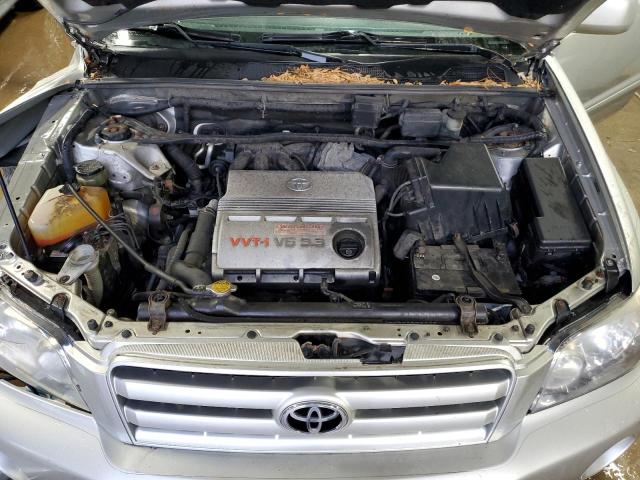 JTEEP21A270217026 - 2007 TOYOTA HIGHLANDER SPORT SILVER photo 11