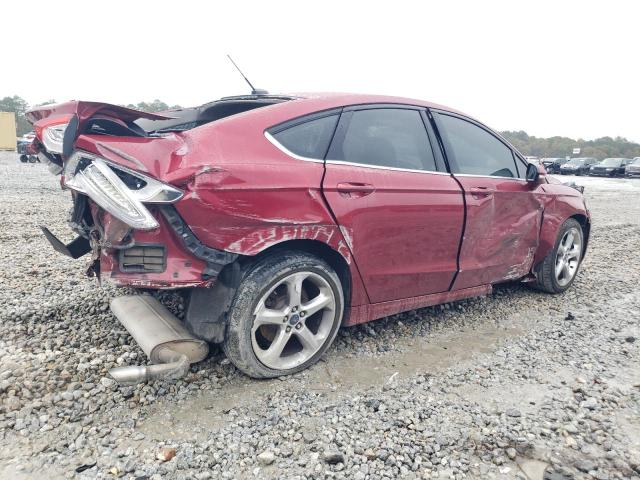 3FA6P0HD2ER216992 - 2014 FORD FUSION SE RED photo 3