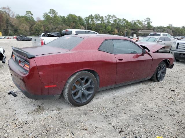 2C3CDZAG6LH240174 - 2020 DODGE CHALLENGER SXT BURGUNDY photo 3