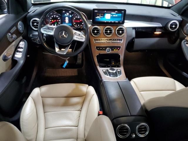 55SWF8EB1LU328050 - 2020 MERCEDES-BENZ C 300 4MATIC BLACK photo 8