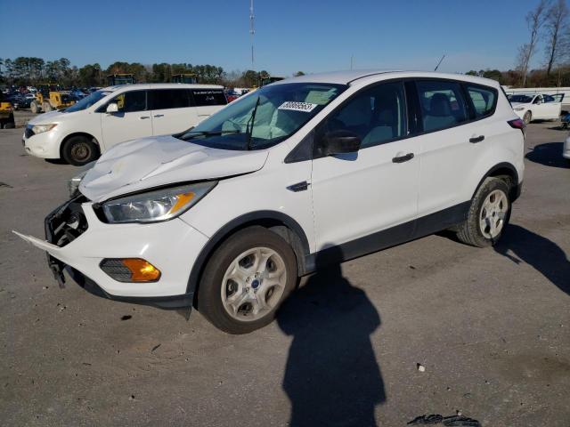 1FMCU0F76HUC18529 - 2017 FORD ESCAPE S WHITE photo 1