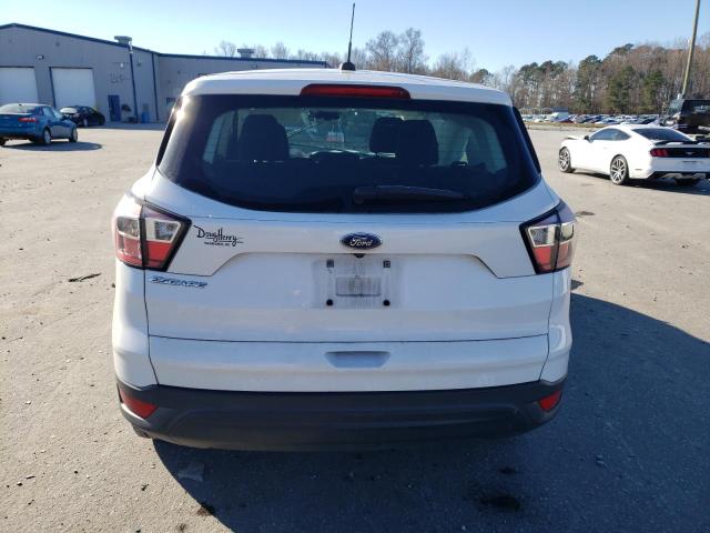 1FMCU0F76HUC18529 - 2017 FORD ESCAPE S WHITE photo 6