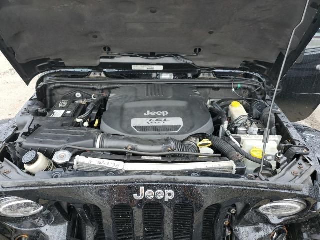 1C4BJWEG8DL501740 - 2013 JEEP WRANGLER UNLIMITED SAHARA BLACK photo 12