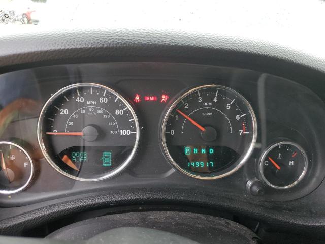 1C4BJWEG8DL501740 - 2013 JEEP WRANGLER UNLIMITED SAHARA BLACK photo 9