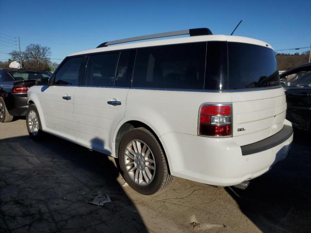 2FMGK5C83JBA02991 - 2018 FORD FLEX SEL WHITE photo 2