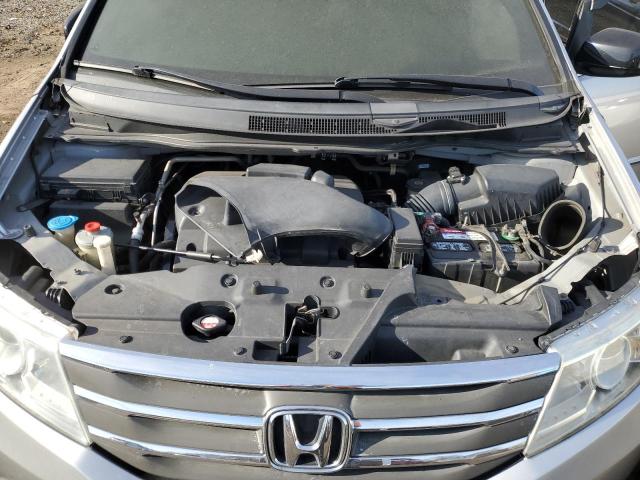 5FNRL5H68BB060391 - 2011 HONDA ODYSSEY EXL SILVER photo 12