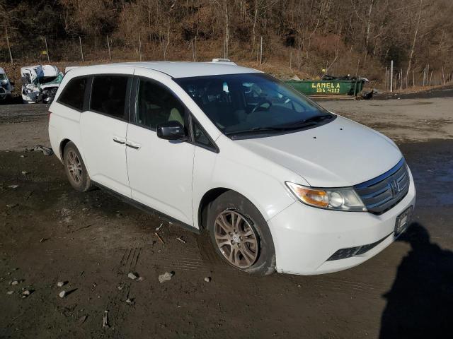 5FNRL5H45CB008992 - 2012 HONDA ODYSSEY EX WHITE photo 4