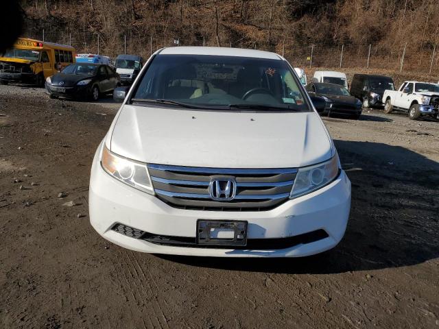 5FNRL5H45CB008992 - 2012 HONDA ODYSSEY EX WHITE photo 5