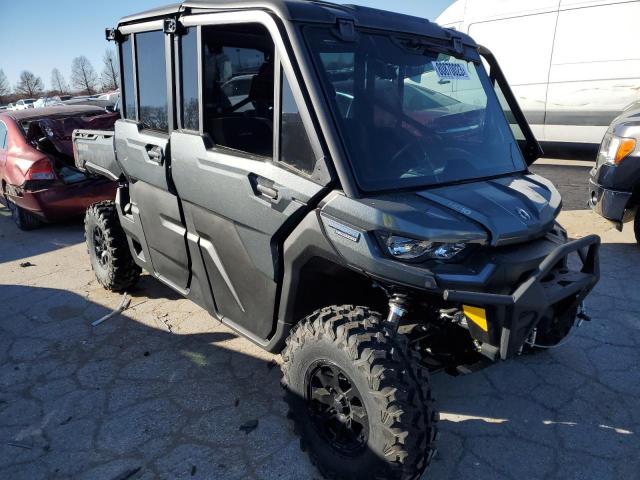 3JBUUAX41RK013952 - 2024 CAN-AM DEFENDER LIMITED CAB HD10 GRAY photo 1