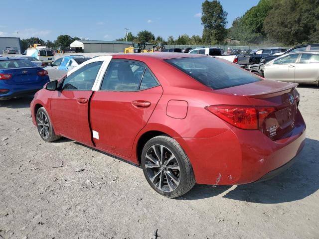 2T1BURHE7JC029083 - 2018 TOYOTA COROLLA L წითელი ფოტო 2