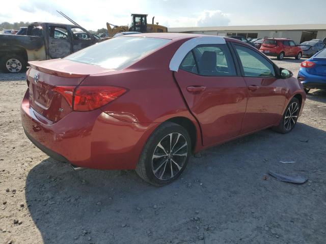 2T1BURHE7JC029083 - 2018 TOYOTA COROLLA L წითელი ფოტო 3