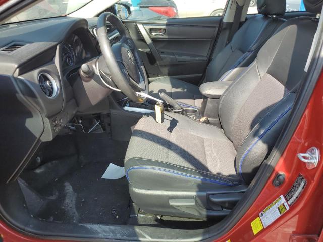 2T1BURHE7JC029083 - 2018 TOYOTA COROLLA L წითელი ფოტო 7