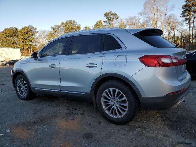 2LMPJ6KR1JBL40414 - 2018 LINCOLN MKX SELECT SILVER photo 2