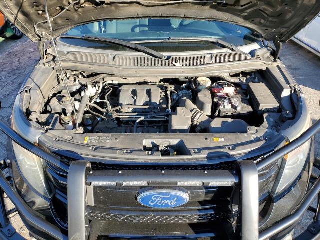1FM5K8AR5FGB61953 - 2015 FORD EXPLORER POLICE INTERCEPTOR Schwarz Foto 12
