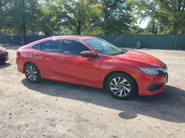 2HGFC2F74HH507770 - 2017 HONDA CIVIC EX 红色 照片 4