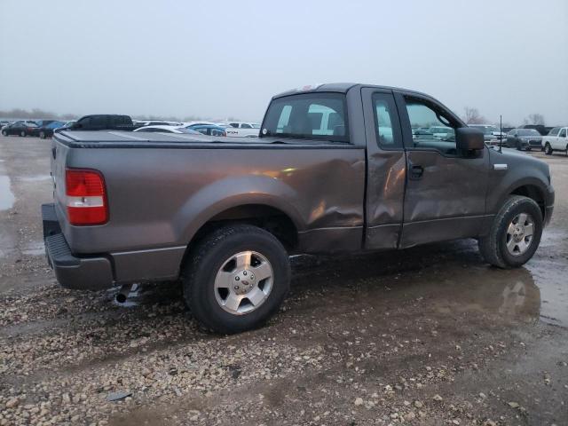 1FTRF12225KF15331 - 2005 FORD F150 GRAY photo 3