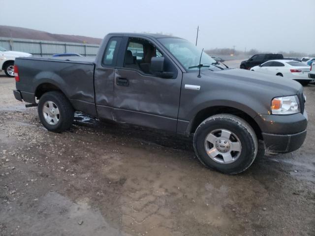 1FTRF12225KF15331 - 2005 FORD F150 GRAY photo 4