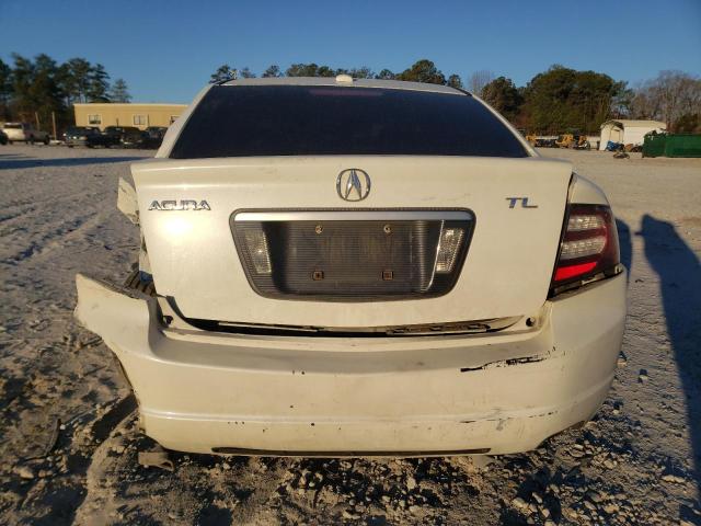 19UUA66278A013510 - 2008 ACURA TL WHITE photo 6