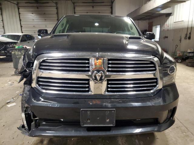 1C6RR7MT2JS121992 - 2018 RAM 1500 SPORT BLACK photo 5