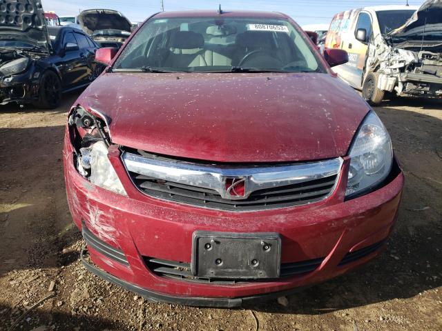 1G8ZS57B09F168988 - 2009 SATURN AURA XE RED photo 5