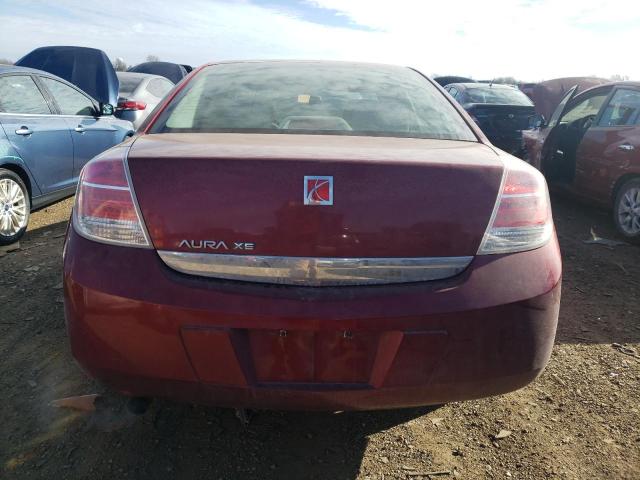 1G8ZS57B09F168988 - 2009 SATURN AURA XE RED photo 6