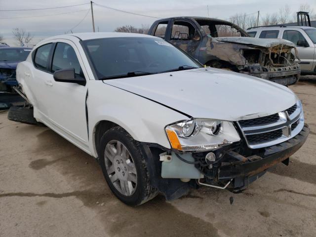 1B3BD4FB7BN572719 - 2011 DODGE AVENGER EXPRESS WHITE photo 4