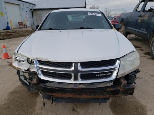 1B3BD4FB7BN572719 - 2011 DODGE AVENGER EXPRESS WHITE photo 5