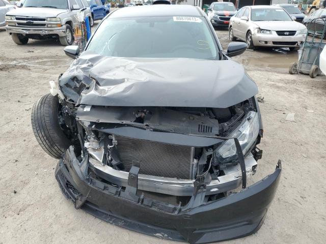 2HGFC2F53JH595053 - 2018 HONDA CIVIC LX BLACK photo 5