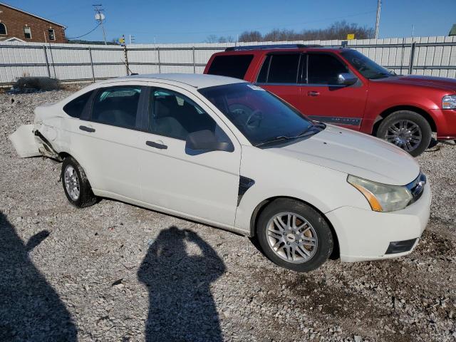 1FAHP35N29W220860 - 2009 FORD FOCUS SE WHITE photo 4