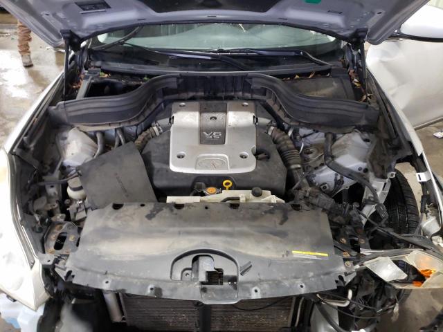 JNKAJ09F28M353366 - 2008 INFINITI EX35 BASE Արծաթագույն լուսանկար 11