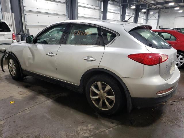 JNKAJ09F28M353366 - 2008 INFINITI EX35 BASE SILVER photo 2