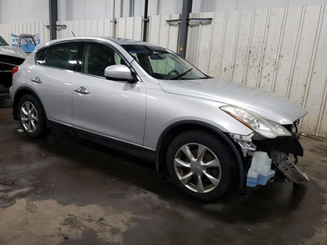 JNKAJ09F28M353366 - 2008 INFINITI EX35 BASE SILVER photo 4