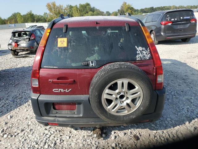 JHLRD78864C018248 - 2004 HONDA CR-V EX RED photo 6