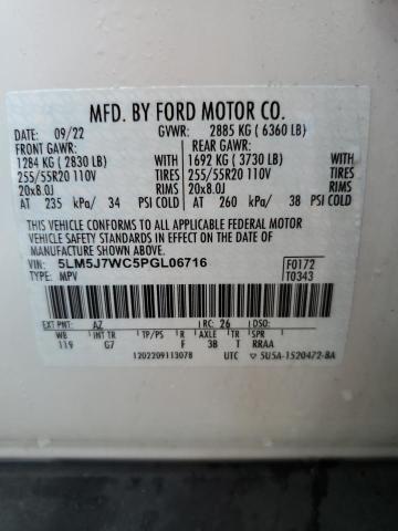 5LM5J7WC5PGL06716 - 2023 LINCOLN AVIATOR RESERVE WHITE photo 14