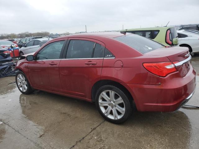 1C3CCBBB8CN124561 - 2012 CHRYSLER 200 TOURING RED photo 2