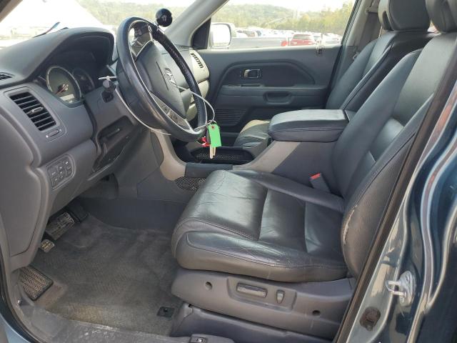 5FNYF18556B008001 - 2006 HONDA PILOT EX 蓝色 照片 7